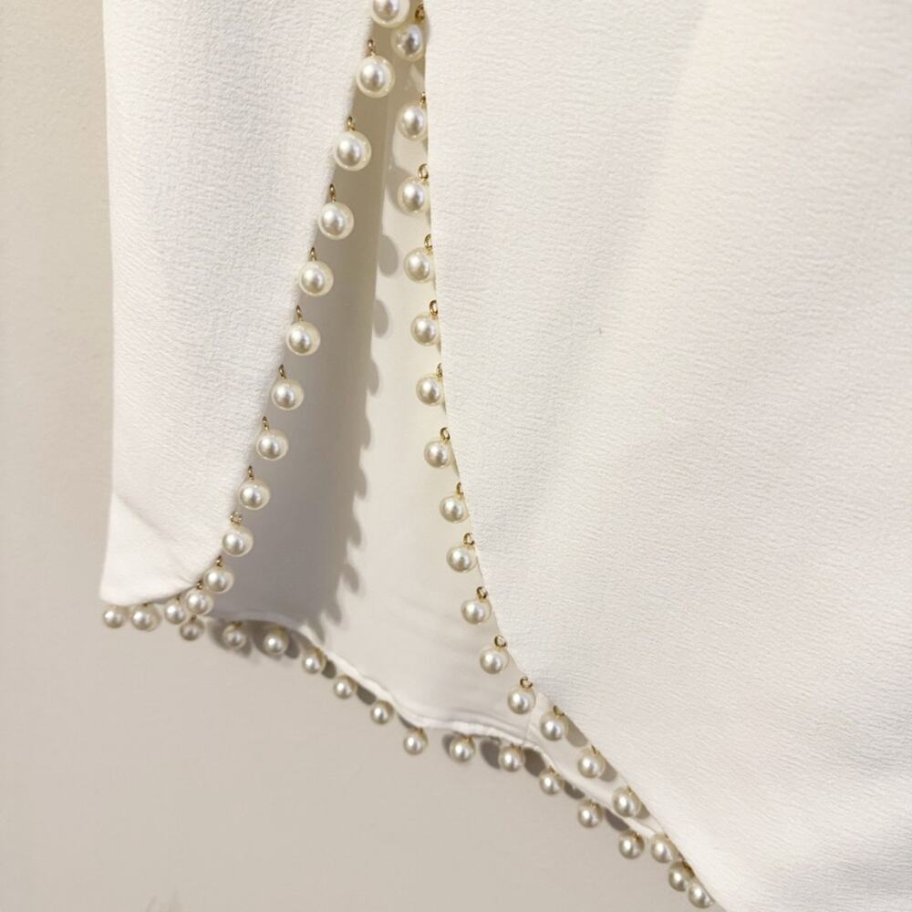Helsi Coco pearl embellish bridal midi dress NWT XS - Picture 7 of 11